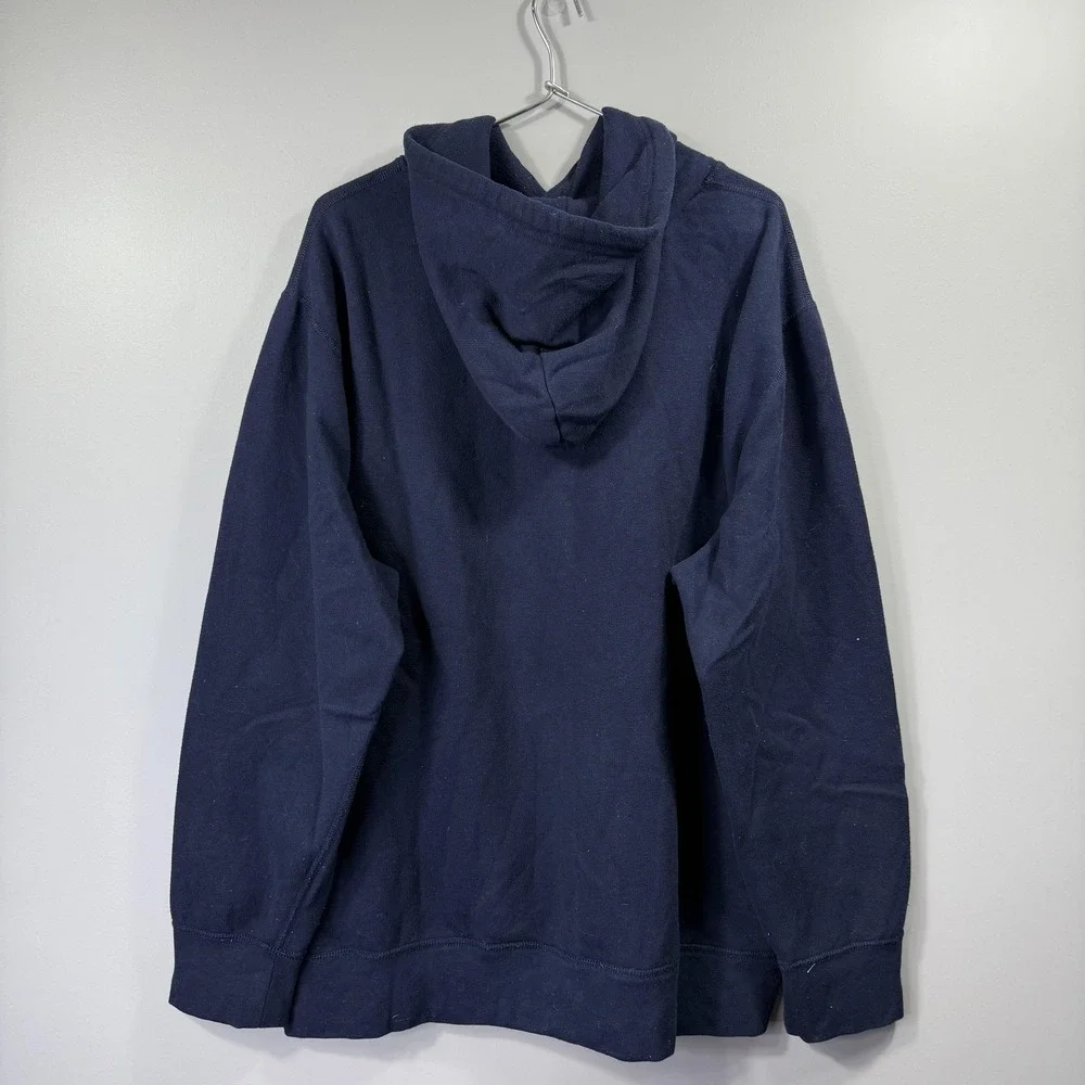 Polo Ralph Lauren Hoodie Mens 2XL Blue Pullover Sweatshirt Pony Logo Casual